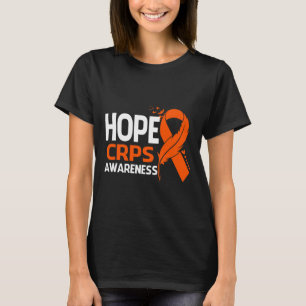 T-shirt Espère CRPS Mois de sensibilisation Orange Ribbon 