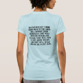 T-SHIRT ESPOIR (Dos)