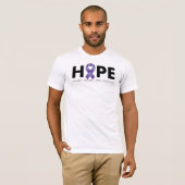 T-shirt ESPOIR (conscience d'épilepsie) (Devant entier)