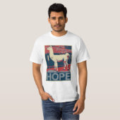 T-shirt Espoir de lama (Devant entier)
