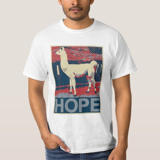 T-shirt Espoir de lama (Devant)