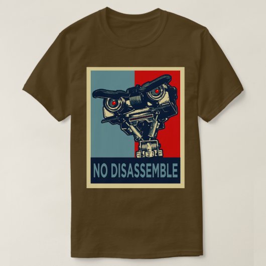 T-shirt Espoir de ne pas désassembler (Design devant)
