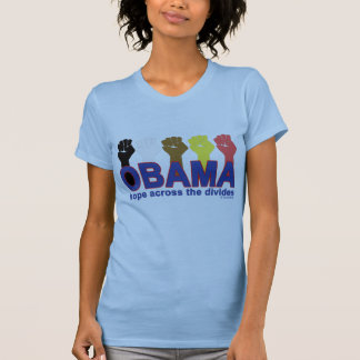 T-SHIRT ESPOIR D'OBAMA À TRAVERS LES CLIVAGES