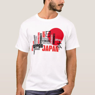 T-shirt Espoir du Japon et solidarité de Soleil Levant de
