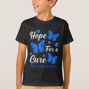 T-shirt Espoir D'Un Papillon De Sensibilisation À L'Hydroc