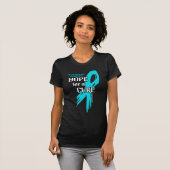 T-shirt Espoir d'un Ruban Cure/Torn...Dysautonomia (Devant entier)