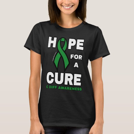 T-shirt Espoir D'Un Traitement...C Diff (Devant)