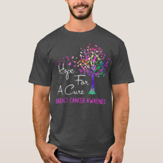 T-shirt Espoir D'Une Sensibilisation Cure Au Cancer Du Sei
