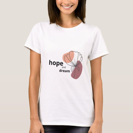 T-shirt Espoir et rêve (Devant)