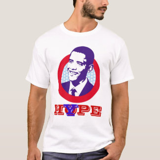 T-shirt Espoir/exagération d'Obama