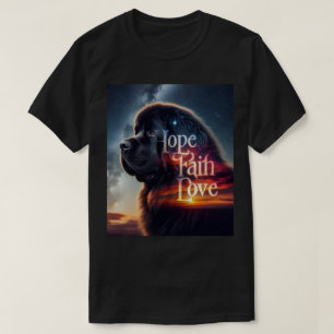 T-shirt Espoir Foi Amour Terre-Neuve