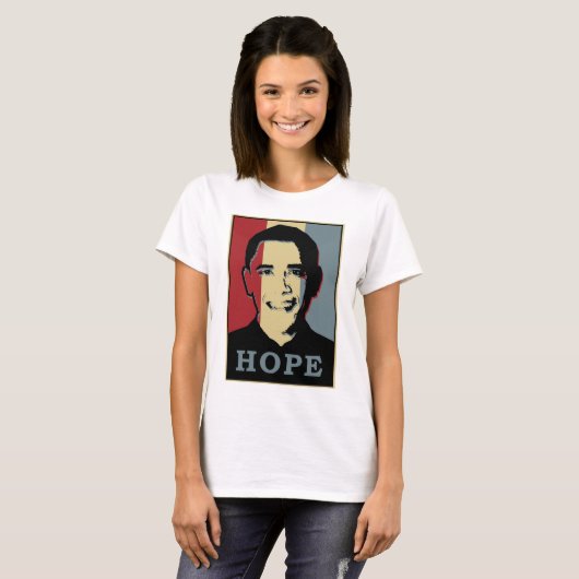 T-shirt Espoir Obama (Devant entier)