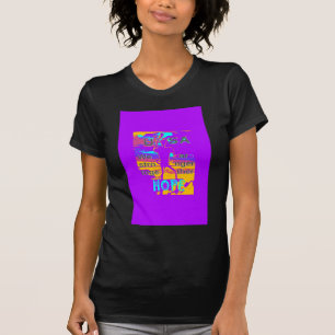 T-shirt Espoir psychédélique aux Etats-Unis : Neon Unity A