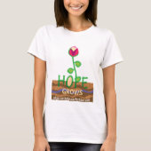 T-shirt Espoir - quand nous nous entraidons (Devant)