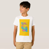 T-shirt Espoir USA : Conception Texturée Colorée (Devant entier)