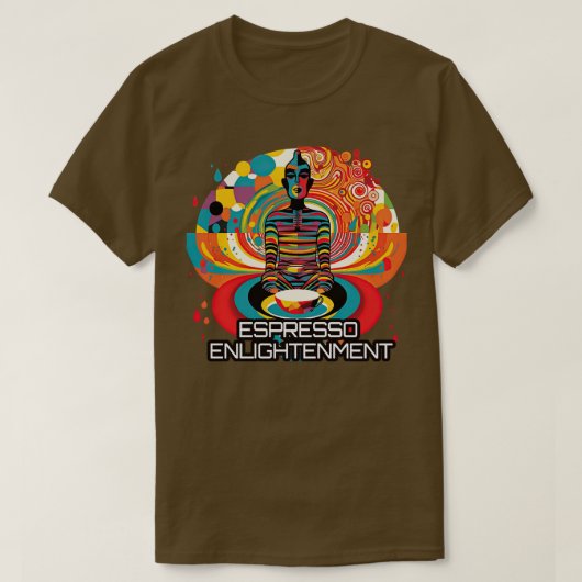 T-shirt Espresso Lumière 2 (Design devant)