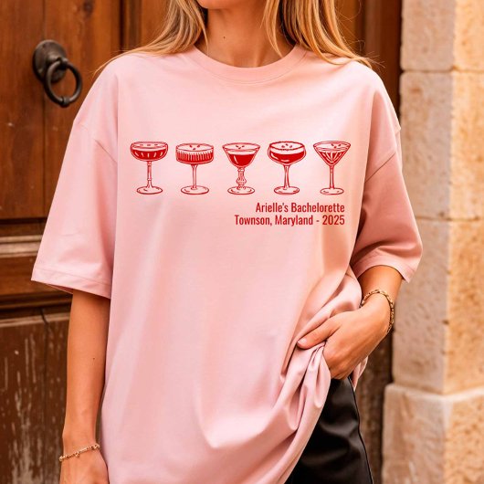 T-shirt Espresso Martini Bachelorette