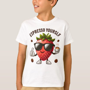 T-shirt Espresso Yourself to the Max - Coffee fraise