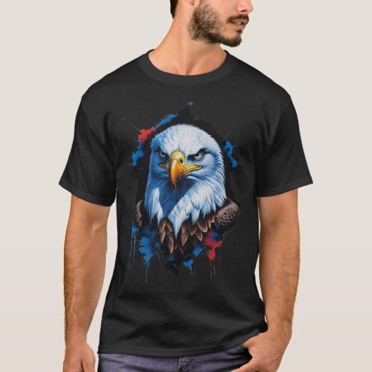 T-shirt Esprit Américain (Devant)