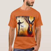 T-shirt Esprit Animal Antelope 3 (Devant)