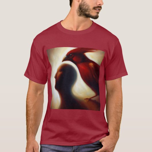 T-shirt Esprit Animal Cardinal 1 (Devant)