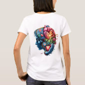 T-SHIRT ESPRIT, COEUR ET HUMANITÉ (Dos)