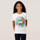 T-Shirt Esprit coloré Poney 13 Enfant (Devant entier)