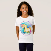 T-Shirt Esprit coloré Poney 15 Enfant (Devant entier)