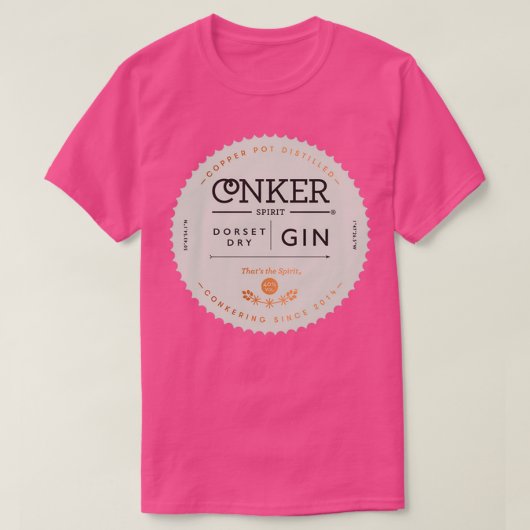 T-shirt Esprit Conker Gin Sec T (Design devant)
