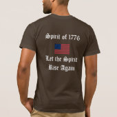 T-shirt Esprit de 1776 (Dos)