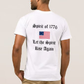 T-shirt Esprit de 1776 (Dos)
