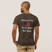 T-shirt Esprit de 1776 (Dos entier)