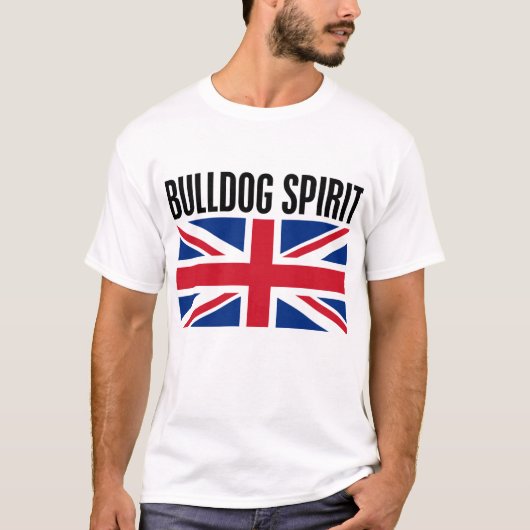 T-shirt Esprit de bouledogue (Devant)