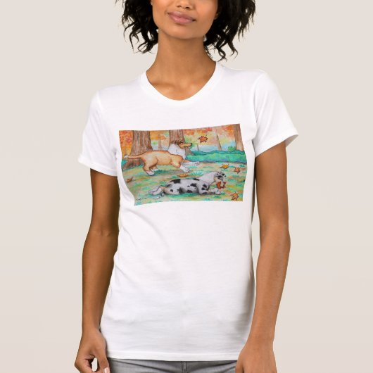 T-shirt Esprit de chute (Devant)