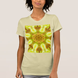 T-shirt Esprit de feuillage solaire motif abstrait 