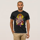T-shirt Esprit de guitare de Ganesha (Devant entier)