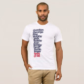 T-shirt Esprit de l'Angleterre du blanc 66 (Devant entier)
