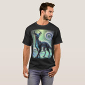 T-shirt Esprit de panthère céleste (Devant entier)