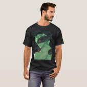 T-shirt Esprit de Poisson Vert (Devant entier)