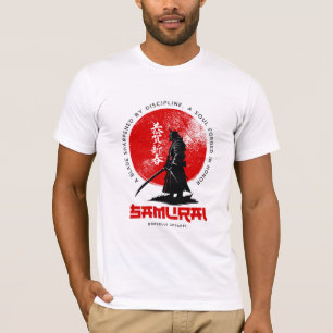 T-shirt Esprit de Samouraï – Guerrier de Discipline et d'H