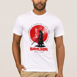 T-shirt Esprit de Samouraï – Guerrier de Discipline et d'H