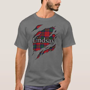 T-shirt Esprit de tartan de Lindsay Lindsey de clan