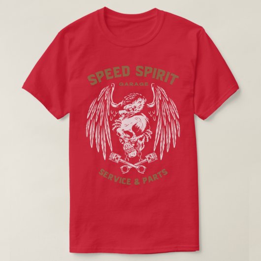 T-SHIRT ESPRIT DE VITESSE 6 (Design devant)