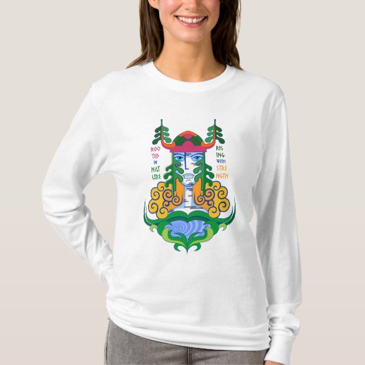 T-shirt Esprit du bouleau (Devant)