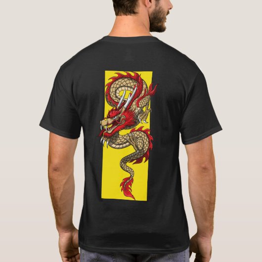 T-shirt Esprit du Dragon (Dos)