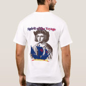 T-shirt Esprit du Voyage blanc (Dos)