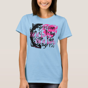 T-shirt Esprit encombré (rose)