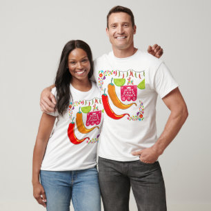 T-shirt Esprit Flamme Fiesta blanc