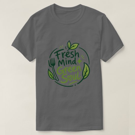 T-shirt esprit frais (Design devant)
