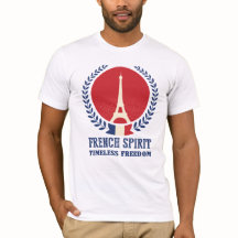 T-Shirt Esprit Français Liberté Intemporelle